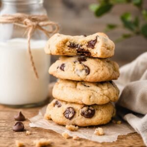 Vanilla chocochips cookies
